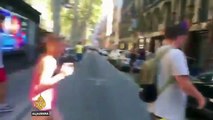 Van ploughs into Barcelona crowd killing at least 13