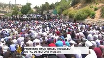 Three Palestinians killed as protests rage over al-Aqsa