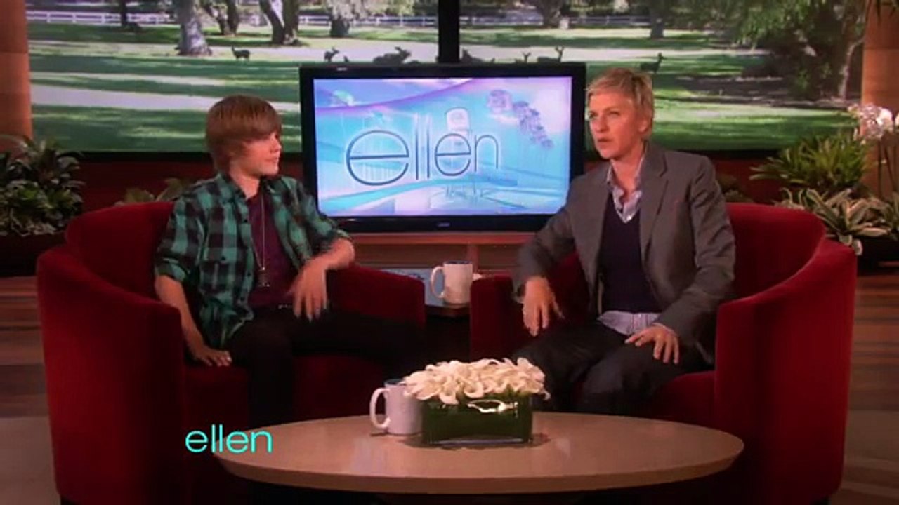 Justin Bieber's First Interview with Ellen!