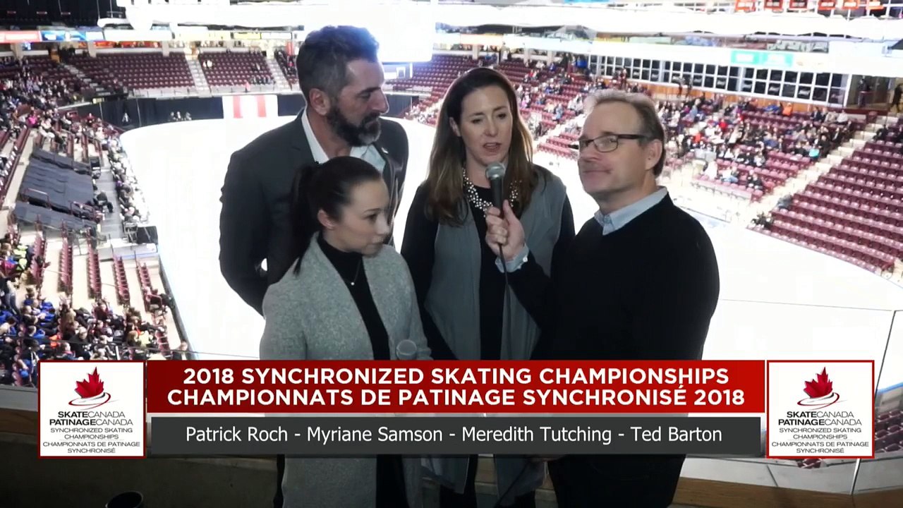 Junior Court : Championnats de patinage synchronisé 2018 de Patinage Canada (2)