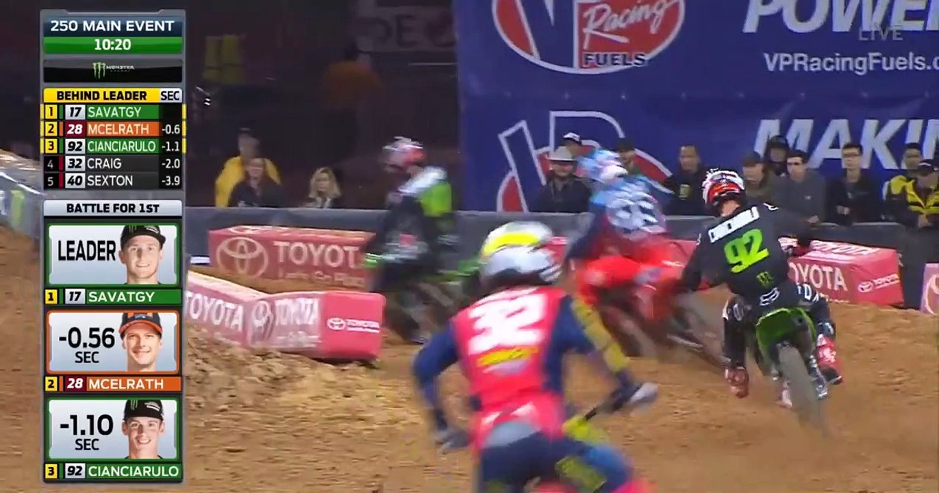 AMA Supercross 2018 Rd 2 Houston - 250 WEST Main Event HD 720p (Monster Energy SX, round 2 for 250 WEST, Texas)