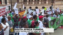 South Africa’s credit rating downgraded to ‘junk’ status