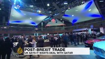 UK's Theresa May vows to boost trade with Qatar