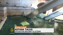 Syrian opposition refuses to attend Astana talks