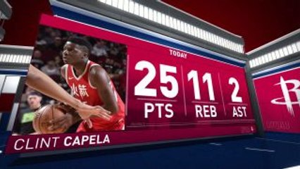 Clint Capela Scores 25 In Win vs Timberwolves | February 23rd, 2018