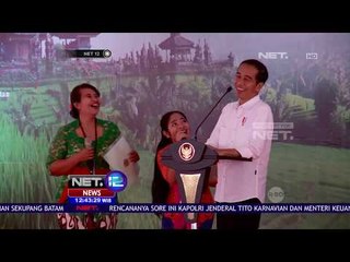 Kunjungan Kerja Dan Kuis Hadiah Bersepeda Ala Presiden Jokowi - NET 12