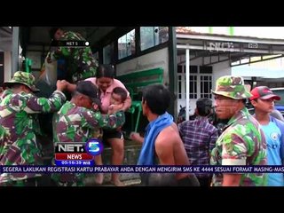 Ratusan Warga Korban Banjir Mengungsi - NET 5