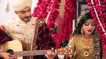 ARY News Anchor Irza Khan Singing A Song With Her Husband On Her Marriage