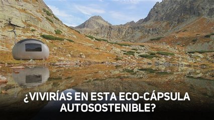 Una cápsula en forma de huevo, la vivienda del futuro