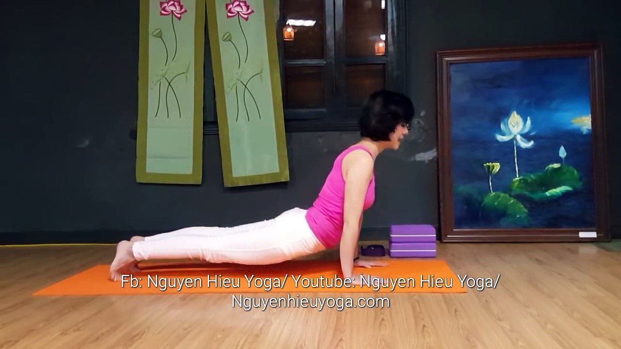 Yoga cơ bản tại nhà - Bài 10  Giúp nở ngực, thon gọn bắp tay, giảm mỡ bụng cùng Nguyễn Hiếu Yoga