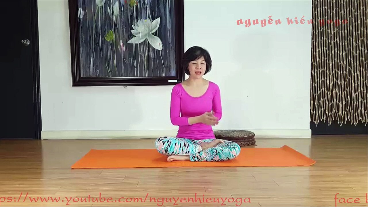 Yoga cơ bản tại nhà - Bài 12  Làm mềm mại xương sống cùng Nguyễn Hiếu Yoga
