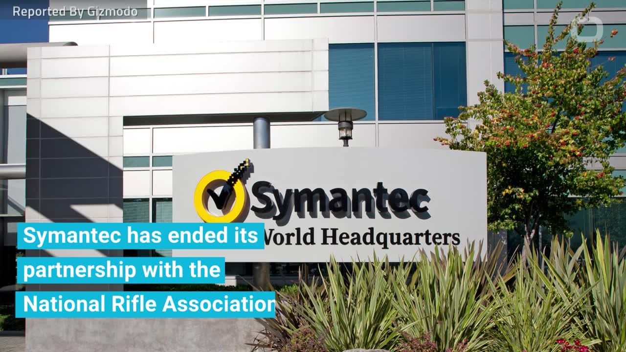 Software Company Symantec Cuts Ties With NRA