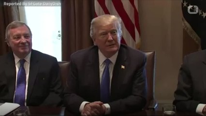 Trump Admits He Tries Very Hard To Hide Bald Spot