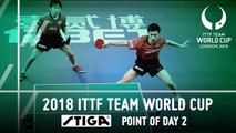 2018 ITTF Team World Cup | STIGA Point of Day 2