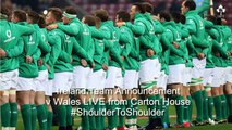 Irish Rugby TV: Ireland v Wales Team Announcement Press Conference