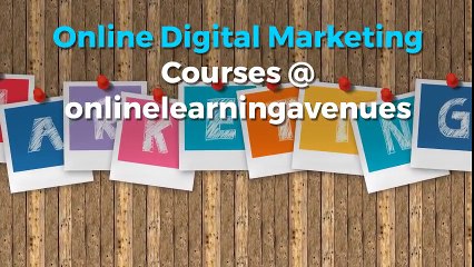 Online Digital Marketing Courses - onlinelearningavenues.com