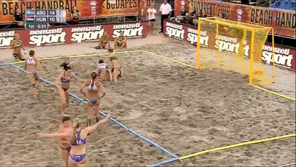 Beach Handball Women Hungary vs Argentina