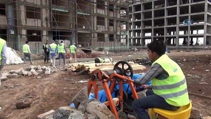 Kış mevsiminin sıcak geçmesi inşaatçılara yaradı