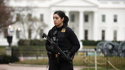 Carro causa pânico na Casa Branca