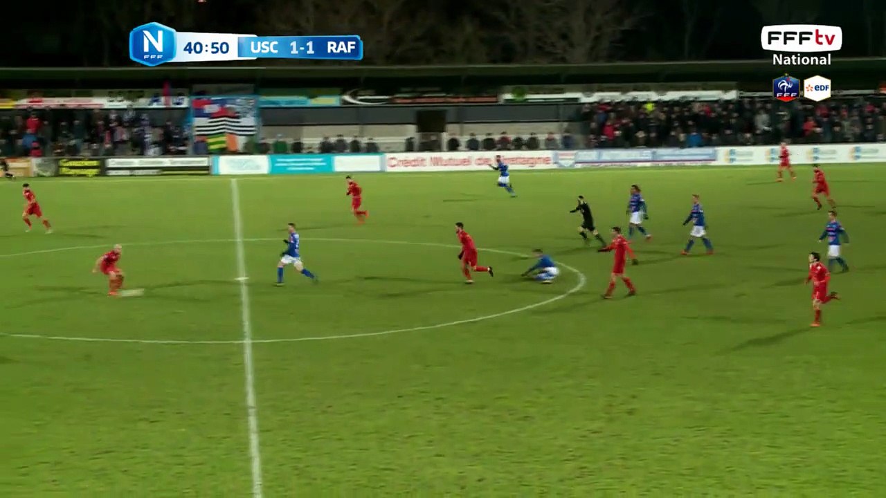 Superbe arrêt du gardien!!