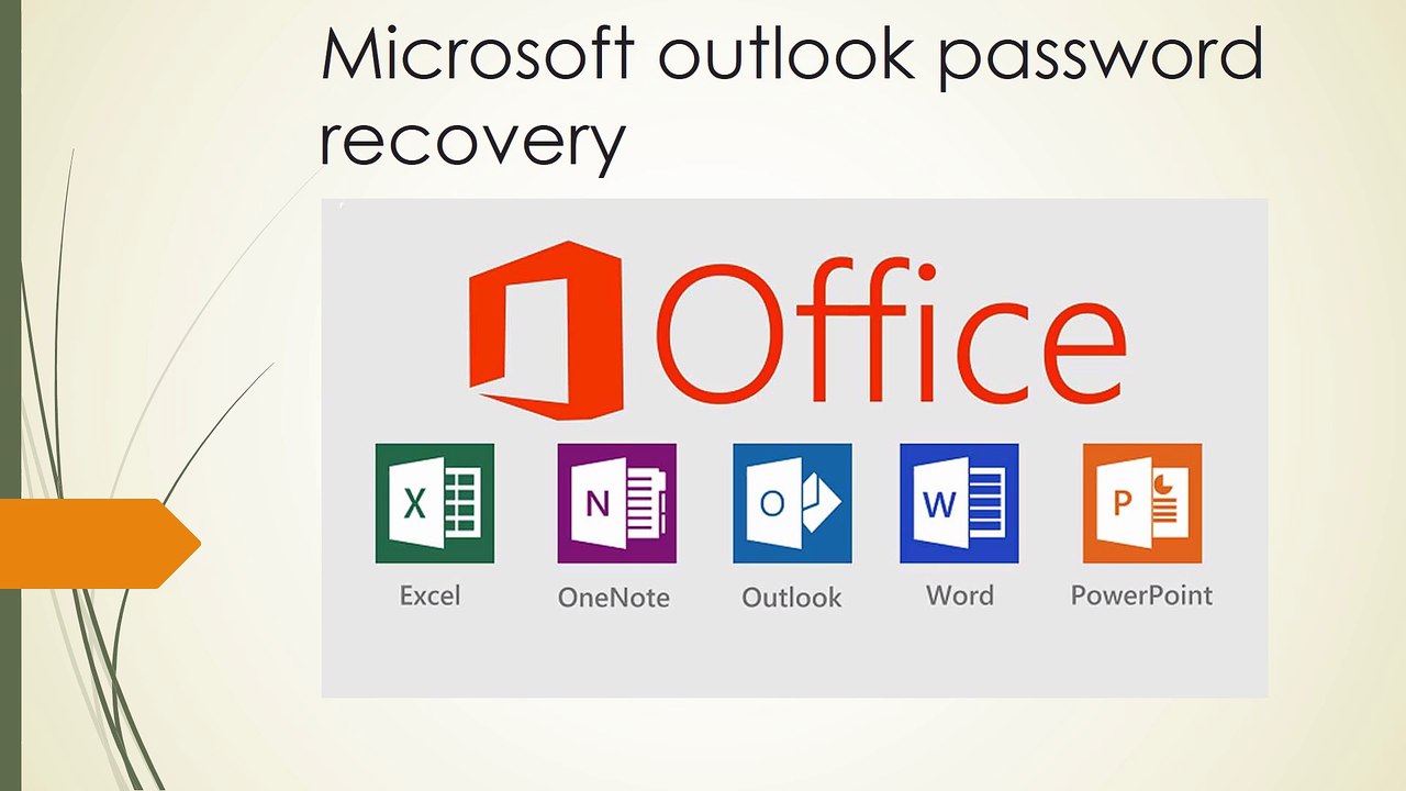 Microsoft outlook password recovery !!