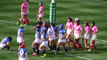 U18花園女子15人制ラグビー：東西対抗戦＜後半＞ 2017