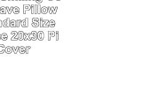 CafePress  Smiling Corgi with Wave Pillow Case  Standard Size Pillow Case 20x30 Pillow