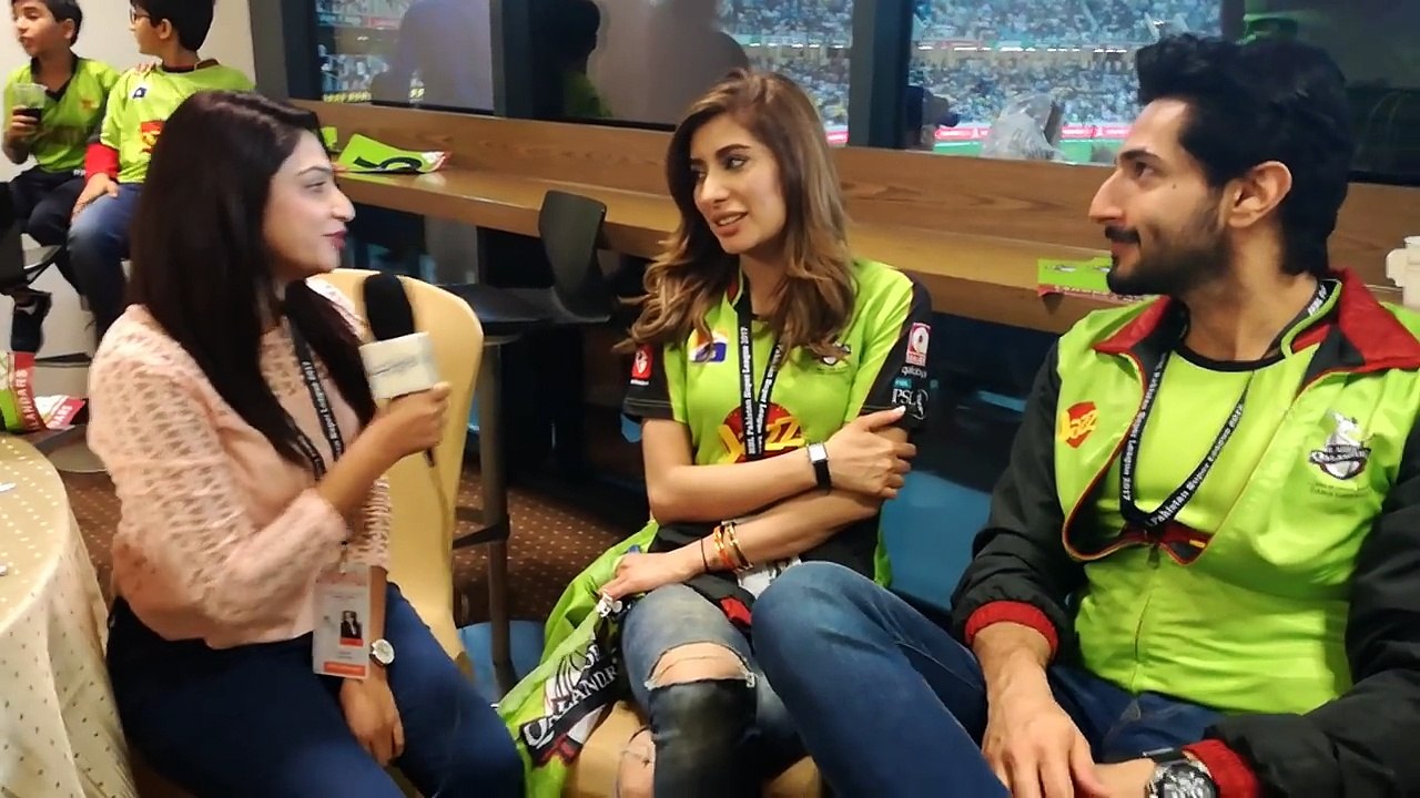 Lahore Qalandars K Brand Ambassador Mehwish Hayat Aur Bilal Ashraf Se Khasusi Guftagu