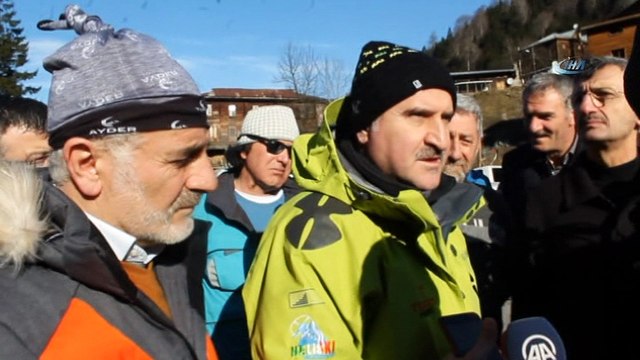 Bakan Osman Aşkın Bak helikopterle Kaçkar Dağları’nda yaptığı incelemeyi değerlendirdi