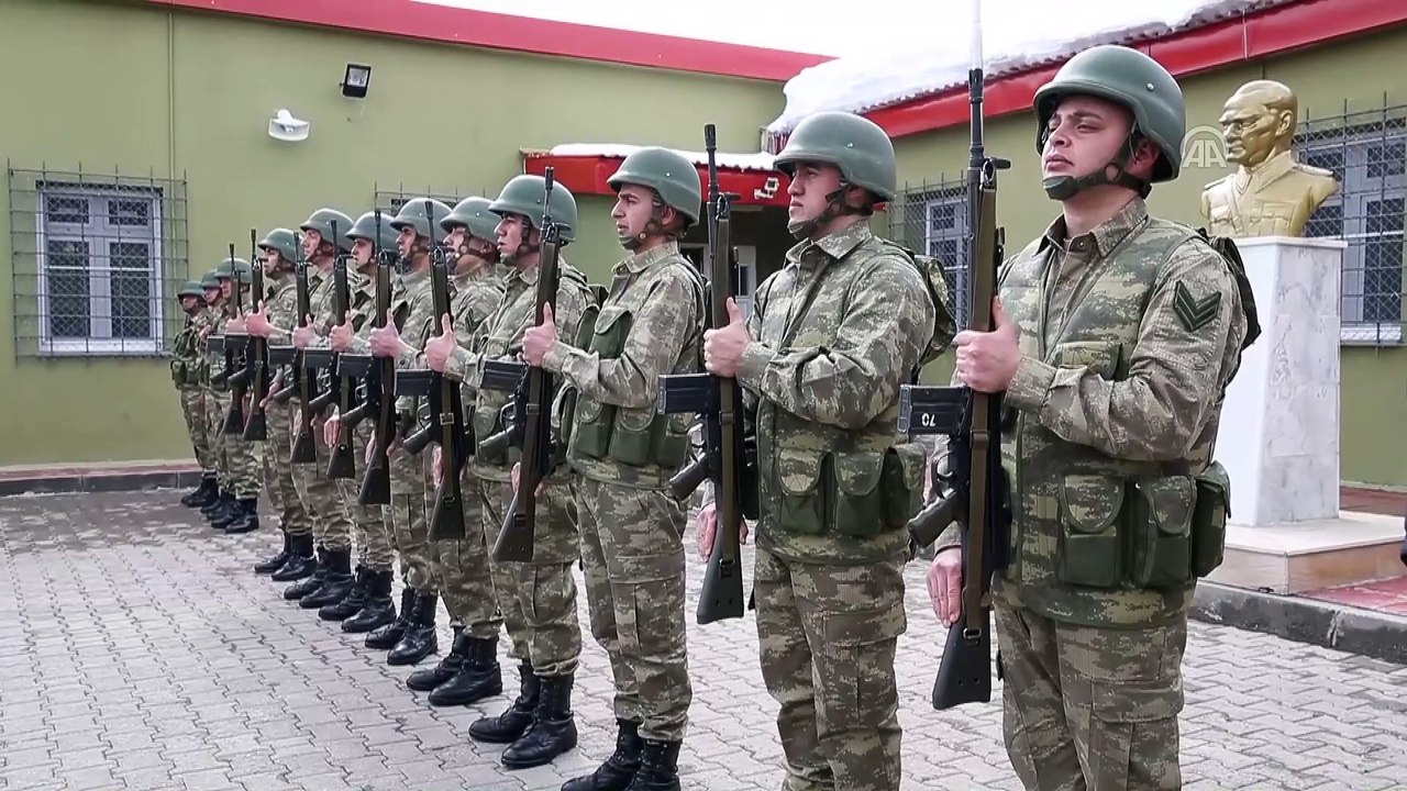 'Hudut kartalları' eksi 20 derecede vatan nöbetinde (1) - VAN