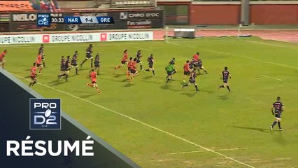 PRO D2 - Résumé Narbonne-Grenoble: 29-29 - J24 - Saison 2017/2018