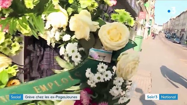 Les ex-salariés de Pages Jaunes en grève