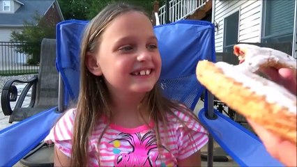 Bad Baby Eating Freaky Desserts Challenge Victoria Annabelle Daddy Freak Family Hidden Egg