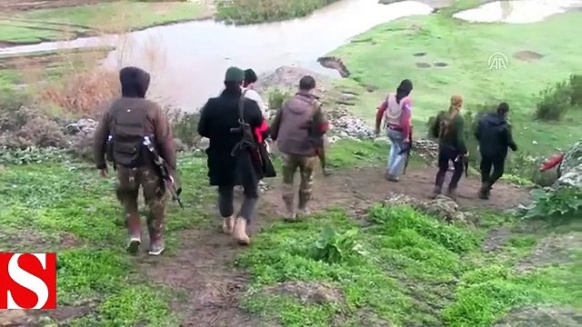 Afrin�in güneybatısındaki Ebu Kabe ve Hacılar köyleri teröristlerden temizlendi