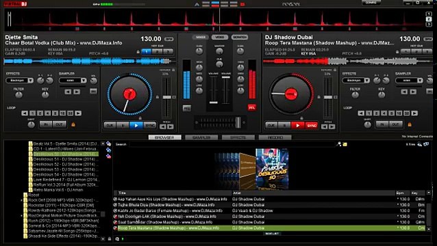 Virtual dj hindi songs mix (mashup) Bollywood NonStop songs