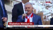 Başbakan Yıldırım, Kongre öncesi halka hitap ediyor