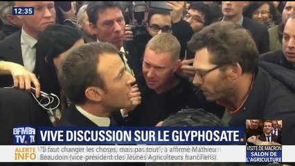 “Vous m’avez sifflé dans le dos”: Emmanuel Macron hausse le ton face aux agriculteurs