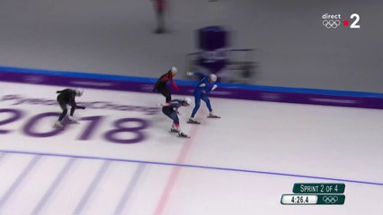 JO 2018 : Patinage de vitesse - Mass start Hommes. Alexis Contin qualifié pour la finale