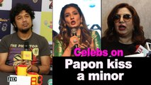 Celebs REACT over Papon kissing minor