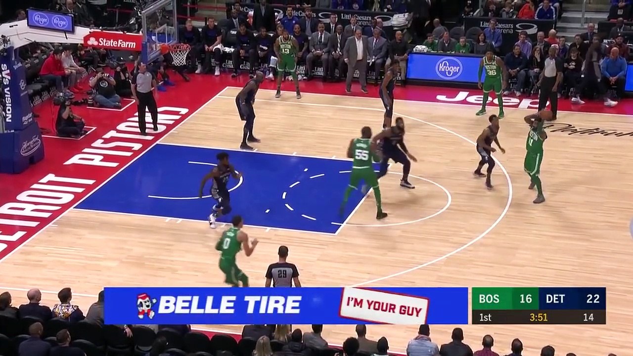 Kyrie Irving Full Highlights Celtics vs Pistons (2018.02.23) - 18 Points, 6 Assists