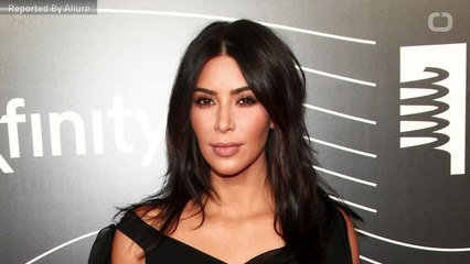 Kim Kardashian Dyes Hair Pink