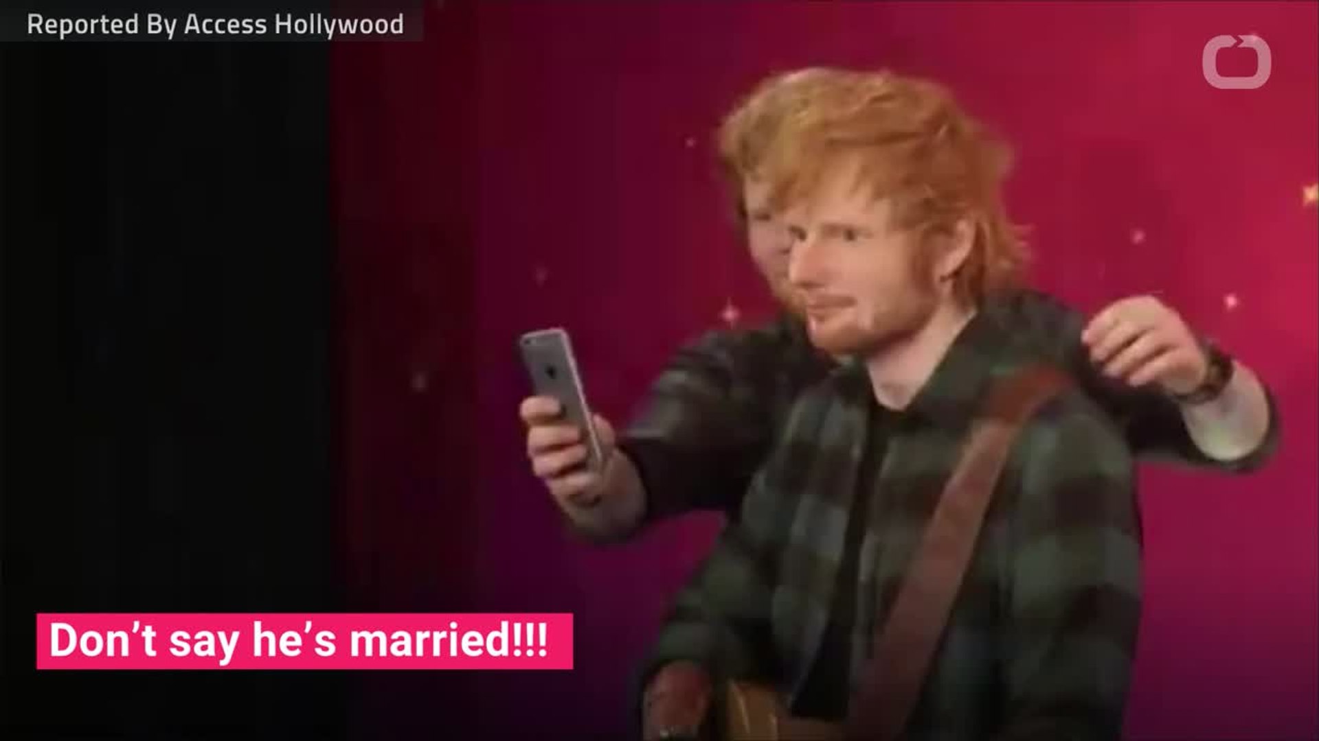 ⁣Ed Sheeran Explains THAT RING!