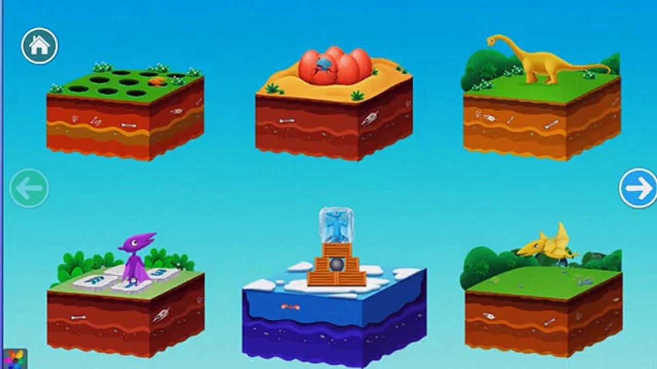 Dinosaur Kids Games - Kids Learn About Dinosaurs - Educational Videos for Kids