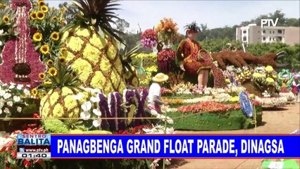 Panagbenga Grand Float Parade, dinagsa