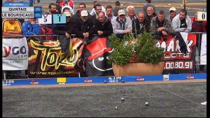 Tournoir exhibition des Champions Objat 2017 : Doublette SUCHAUD vs HUREAU