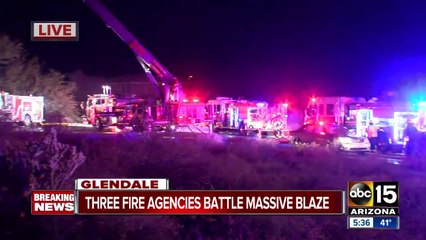 First-alarm blaze breaks out at Phoenix home
