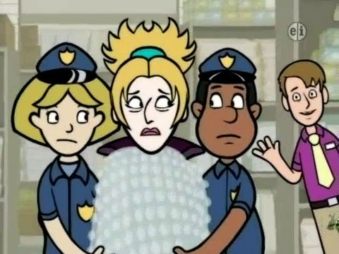 WordGirl Lady Redundant Woman A Game of Cat and Mouse