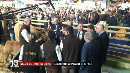 Salon de l'Agriculture : Emmanuel Macron sifflé et applaudi