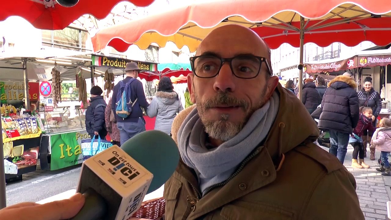 D!CI TV : le marché de Gap paré pour la vague de froid sibérienne annoncée