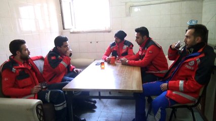 Çığ tatbikatı nefes kesti